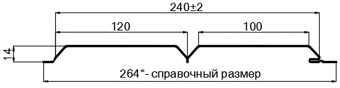 Фото: Софит Lбрус-15х240 (ПЭ-01-2004-0.45) в Лыткарино