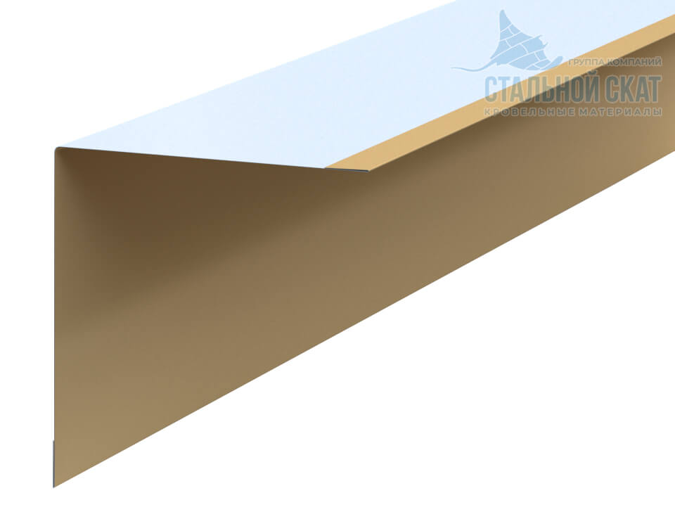 Планка угла внутреннего 75х75х3000 NormanMP (ПЭ-01-1014-0.5) в Лыткарино