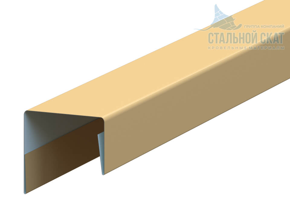 Планка П-образная 23х22х2000 NormanMP (ПЭ-01-1015-0.5) в Лыткарино