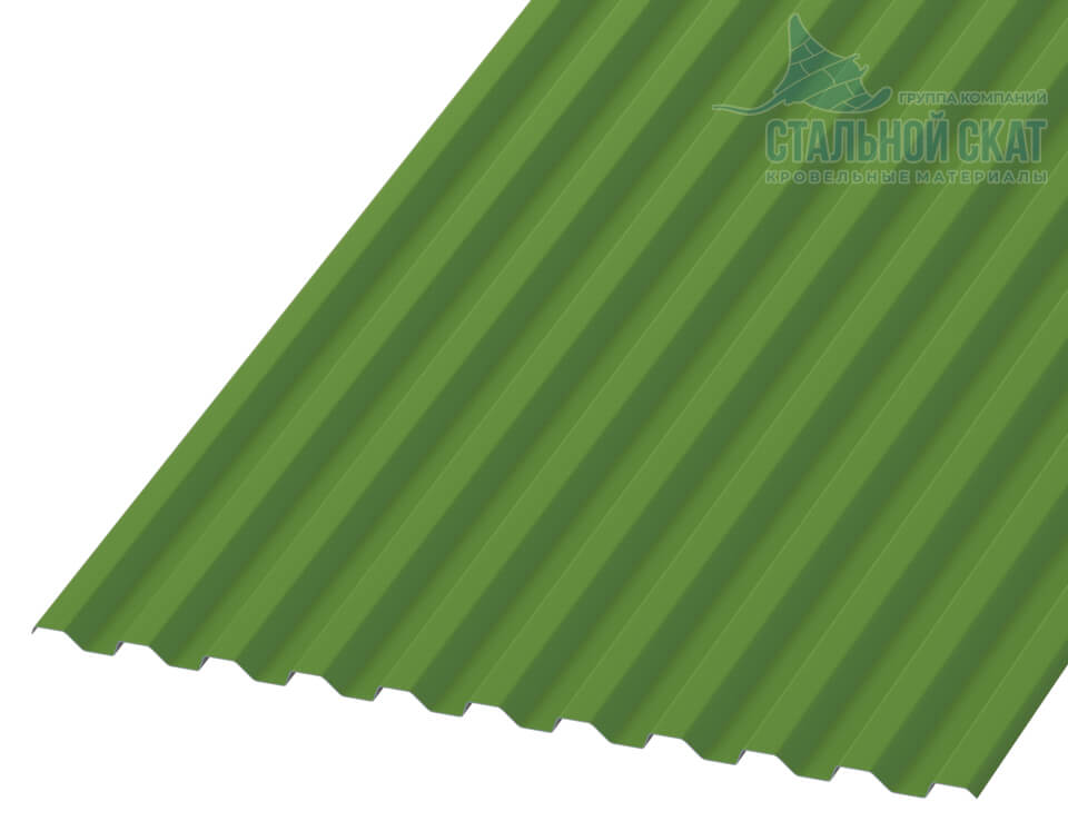 Профнастил С21 х 1000 - A NormanMP (ПЭ-01-6018-0.5)