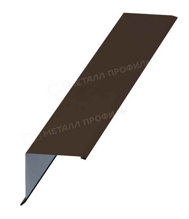 Планка торцевая 95х120х2000 (Steelmatt-20-8017-0.4)