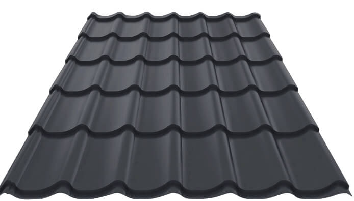 Металлочерепица МП Ламонтерра-X NormanMP (ПЭ-01-7024-0.5)